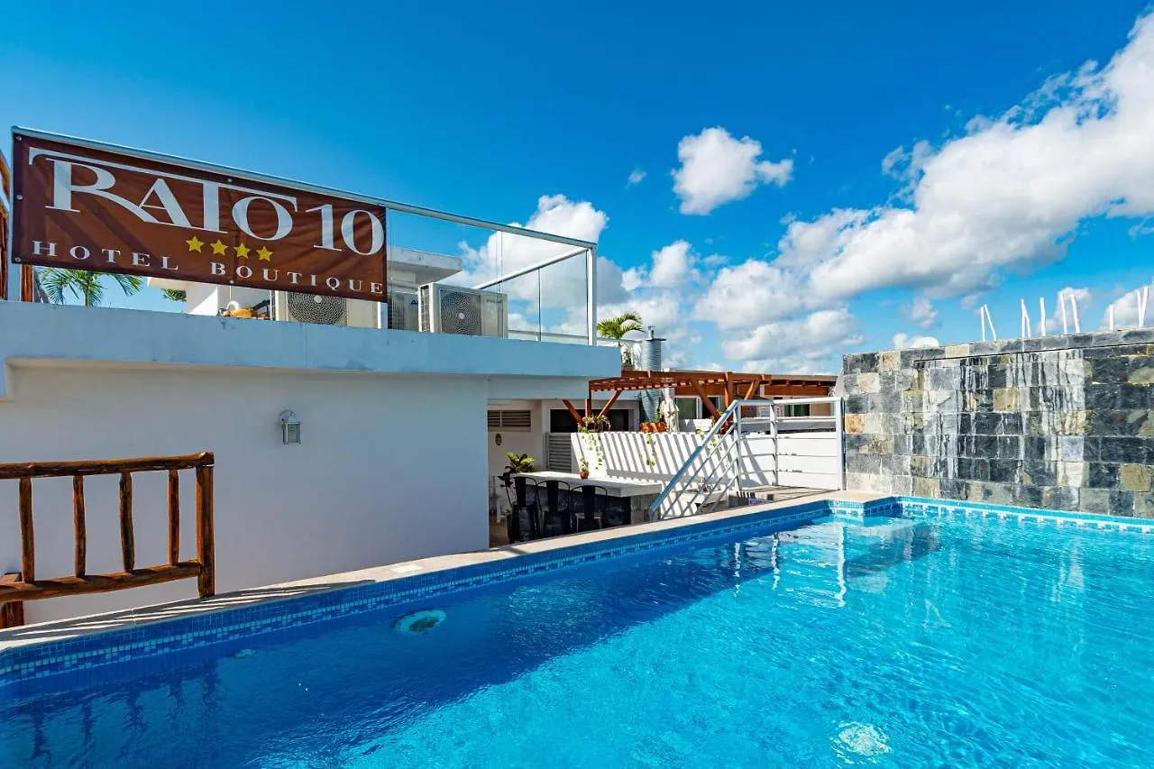 Hotel Boutique Rato 10 Playa del Carmen 4*,  Mexico